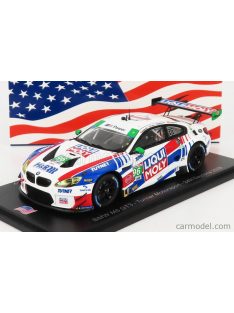   Spark-Model - Bmw 6-Series M6 Gt3 Team Turner Motorsport Liqui Moly N 96 24H Daytona 2020 J.Klingmann - D.Machavern - B.Auberlen - R.Foley White Red Blue