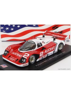   Spark-Model - Porsche 962C N 2 4Th 24H Daytona 1990 H.Grohs - H.J.Stuck - H.Haywood - R.Herzog Red White