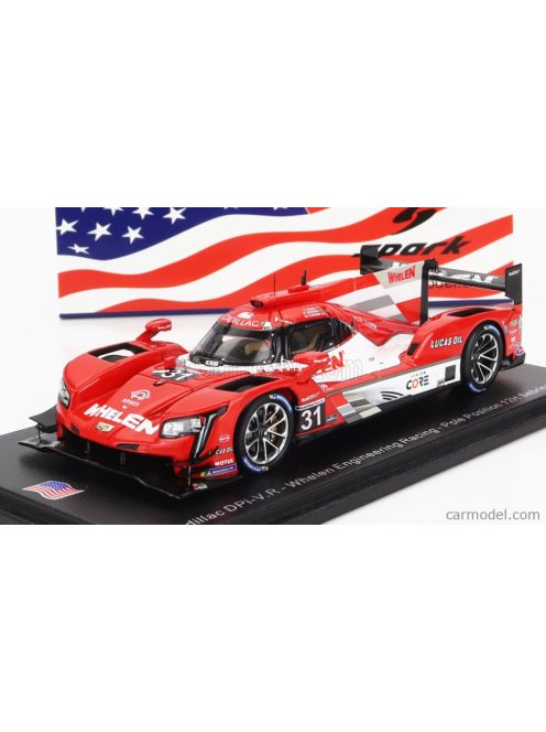 Sparkmodel - Cadillac Dpi-V.R 5.5L V8 Team Whelen Engineering N 31 12H Sebring 2021 F.Nasr - M.Conway - P.Derani Red White