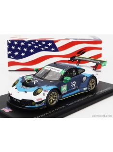   Sparkmodel - Porsche 911 911-2 Gt3 R Team Hardpoint Ebm N 99 12H Sebring 2021 R.Ferriol - E.Bamber - T.Estep 2 Tone Blue White