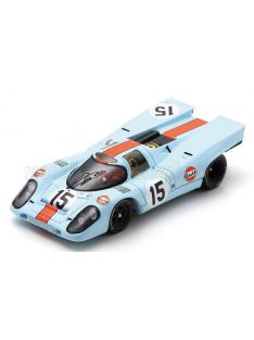   Spark - PORSCHE 917K TEAM JOHN WYER AUTOMOTIVE ENGINEERING LTD. GULF N 15 12h SEBRING 1970 JO SIFFERT - PEDRO RODRIGUEZ - LEO KINNUNEN LIGHT BLUE ORANGE