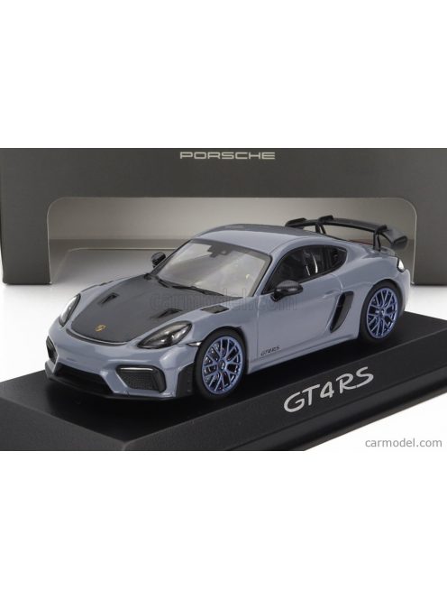 Spark-Model - Porsche 718 Cayman Gts Rs 2022 Artic Grey