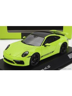   Spark-Model - Porsche 911 992 Carrera 4S Coupe Aero Kit 2019 Yellow Black