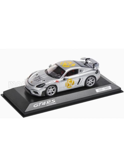 Spark - PORSCHE 718 (982) CAYMAN GT4 RS N 152 RALLY PANAMERICANA LIVERY 2024 SILVER