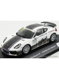   Spark-Model - Porsche Cayman Gt4 N 157 Clubsport 2015 J.Marschlich - L.D.Arnold White Black