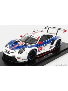   Spark-Model - Porsche 911 991-2 Rsr Porsche Gt Team N 911 Winner Gtlm Class 12H Sebring Imsa 2020 N.Tandy - F.Makowiecki - E.Bamber White Blue