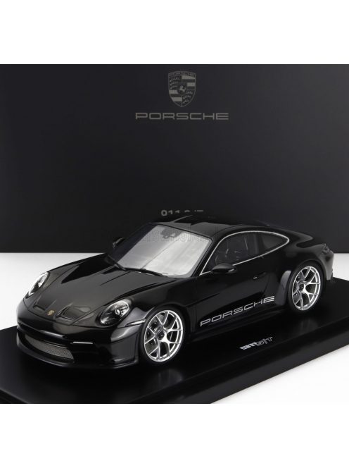 Spark - PORSCHE 911 992 S/T COUPE 2023 - CON VETRINA - WITH SHOWCASE BLACK