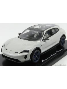   Spark-Model - Porsche Mission-E Cross Turismo 2018 - Con Vetrina - With Showcase Grey Met