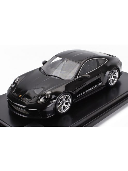 Spark - PORSCHE 911 992 S/T COUPE 2024 - CON VETRINA - WITH SHOWCASE BLACK