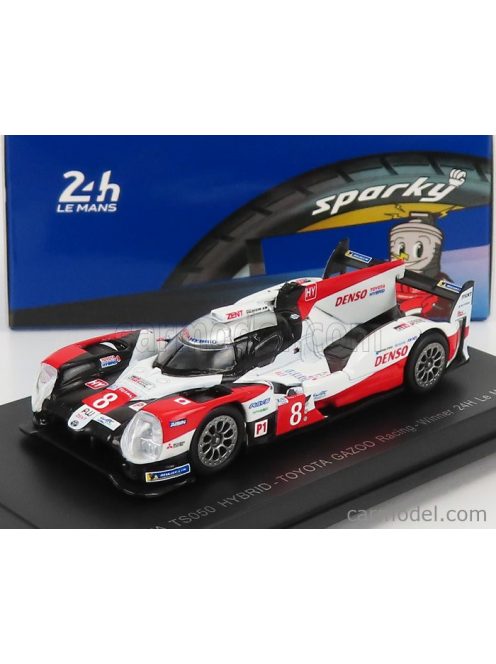 Spark-Model - Toyota Ts050 2.4L Hybrid Turbo V6 Team Toyota Gazoo Racing N 8 Winner 24H Le Mans 2020 S.Buemi - B.Hartley - K.Nakajima Red White