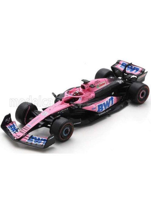 Spark - RENAULT F1  A523 TEAM BWT ALPINE N 31 SEASON 2023 ESTEBAN OCON PINK BLUE