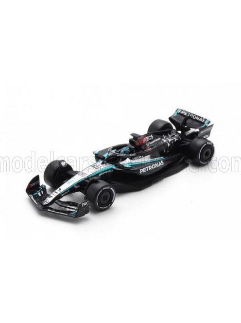 Spark - MERCEDES GP F1  W15 EQ PERFORMANCE TEAM AMG PETRONAS MOTORSPORT N 63 SEASON 2024 GEORGE RUSSELL BLACK SILVER GREEN