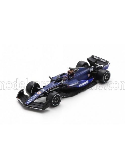 Spark - WILLIAMS F1  FW46 TEAM WILLIAMS RACING N 23 SEASON 2024 ALEXANDER ALBON 2 TONE BLUE