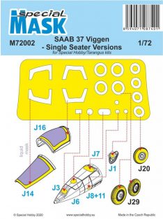 Special Hobby - SAAB 37 Viggen Single Seater Mask