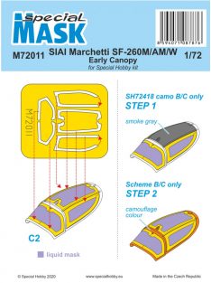 Special Hobby - SIAI-Marchetti SF-206M/AM/W Mask