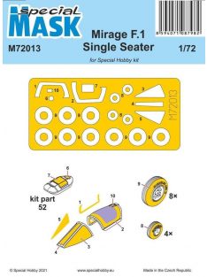 Special Hobby - Mirage F.1 Single Seater Mask