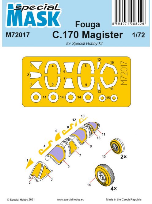 Special Hobby - Fouga C.170 Magister Mask