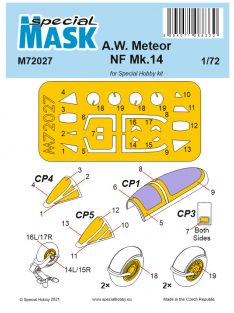 Special Hobby - A.W. Meteor NF Mk.14 Mask