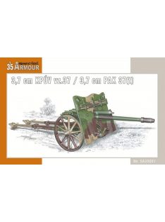 Special Hobby - Kanon 3,7cm KPUV vz.37 (3,7cm PAK 37(t)