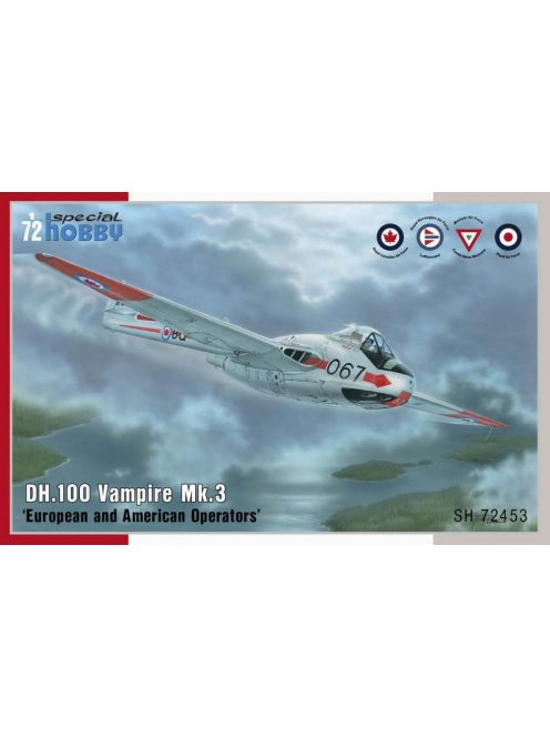 Special Hobby - DH.100 Vampire Mk.3 European and American Operators