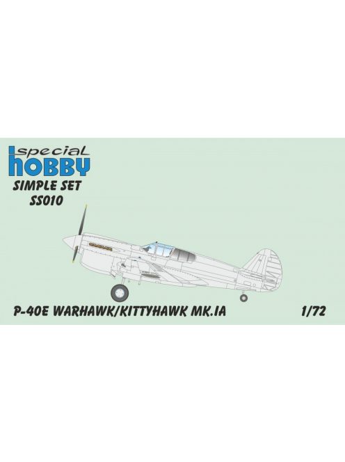 Special Hobby - P-40E/Kittyhawk MK.IA Simple Set