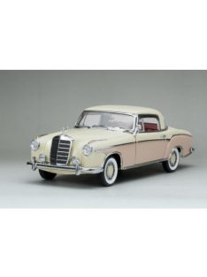 Sunstar - 1:18 1958 Mercedes-Benz 220Se Coupe Cream And Pink