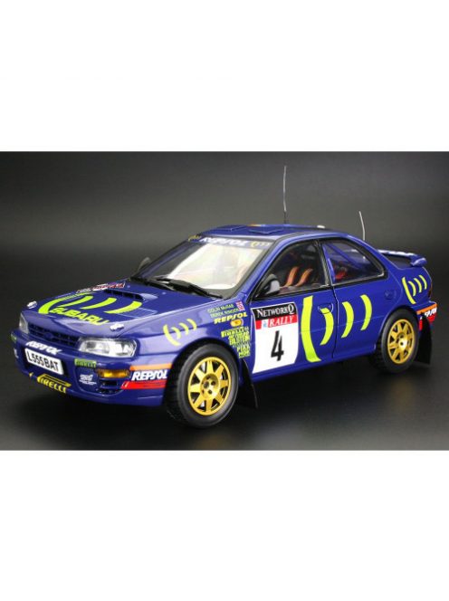 Sunstar - 1:18 Subaru Impreza 555 - #4 Colin Mcrae - Derek Ringer - Winner Network Q Rac Rally 1995