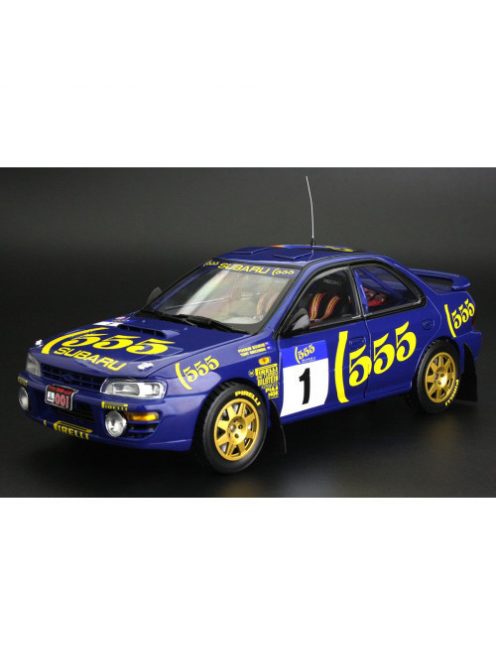 Sunstar - 1:18 Subaru Impreza 555 - #1 P.Bourne/T.Sircombe-Winner 555 Hong Kong Beijing Rally 1994