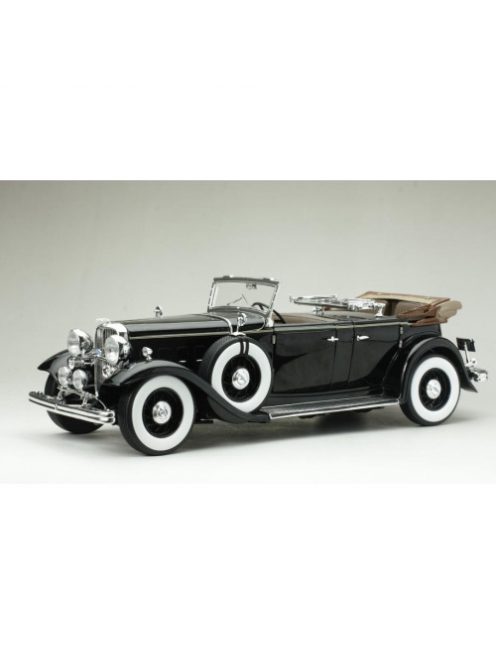 Sunstar - 1:18 1932 Ford Lincoln Kb Top Down Black