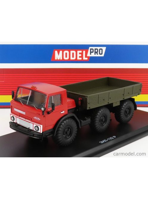 Start Scale Models - Zil 132R Truck 3-Assi 1974 Red