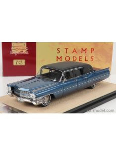   Stampmodels - Cadillac Fleetwood Limousine Landau Hard-Top 1965 Tahoe Blue Met