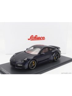 Schuco - Porsche 911 992 Turbo S Coupe 2021 Night Blue Met