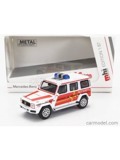 Schuco - Mercedes Benz G-Class Notarzt Police 1995 White Red