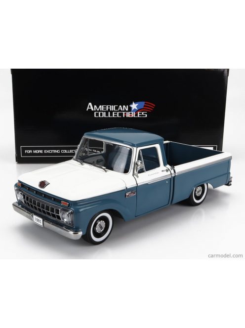 Sun-Star - Ford Usa F-100 Custom Cab Pick-Up 1965 Blue White