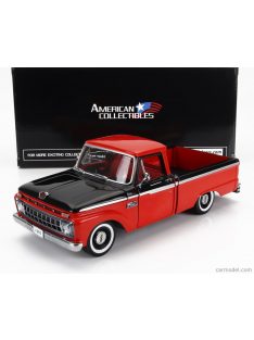 Sun-Star - Ford Usa F-100 Custom Cab Pick-Up 1965 Red Black