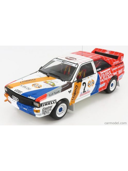 Sun-Star - Audi Quattro A1 N 2 Winner Rally International Avd/Sth Hunsruck 1984 H.Demuth - W.Lux Red White