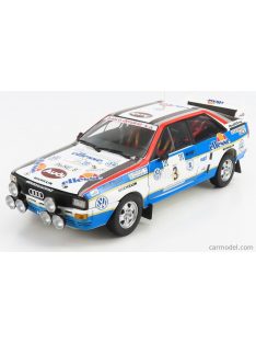   Sun-Star - Audi Quattro A2 N 3 3Rd Rally Argentina Ypf 1984 J.Recalde - J.Del Buono White Blue Red