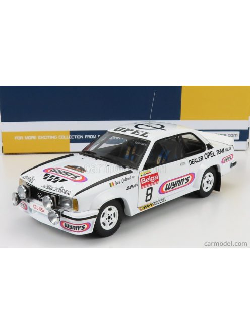 Sun-Star - Opel Ascona 400 (Night Version) N 8 2Nd Rally Bianchi 1981 G.Colsoul - A.Lopes White