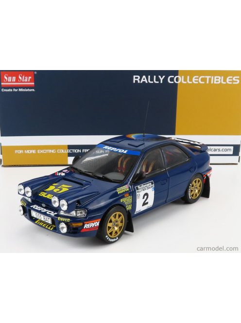 Sun-Star - Subaru Impreza 555 (Night Version) N 2 Winner Rally New Zeland 1994 C.Mcrae - D.Ringer Blue