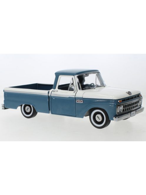 Sun Star - Ford F-100 Custom Cab Pickup, dunkelblau/weiss, 1965, 1:18