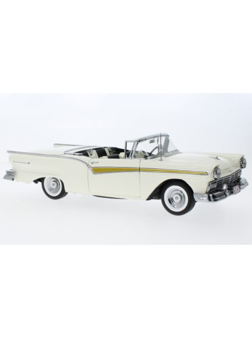 Sun Star - Ford Fairlane 500 Skyliner, weiss, 1957, 1:18