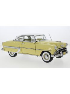   Sun Star - Chevrolet Bel Air Hardtop Coupe, dunkelgelb/weiss, 1953, 1:18