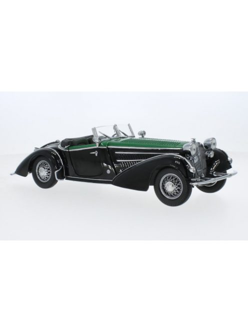 Sun Star - Horch 855 Roadster, schwarz/grün, 1939, 1:18