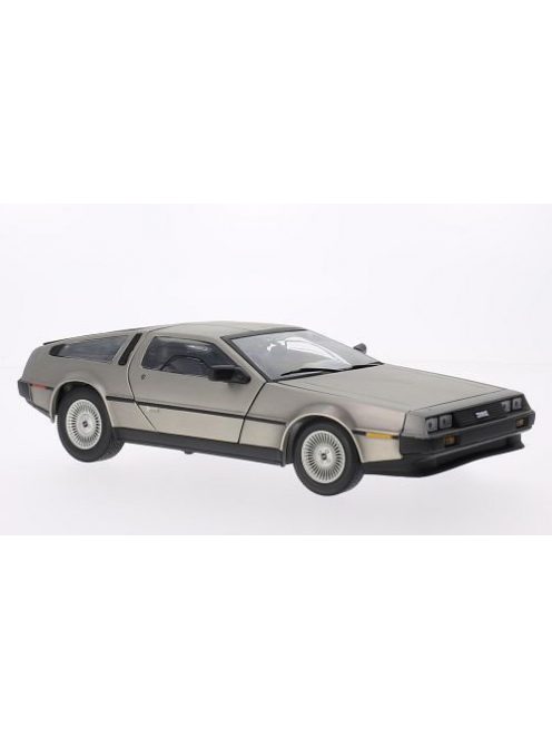 Sun Star - DeLorean DMC 12, silber, 1981, 1:18