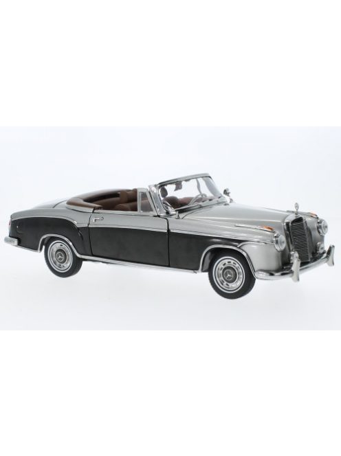 Sun Star - Mercedes 220 SE Cabriolet (W128), grau/dunkelgrau, 1960, 1:18