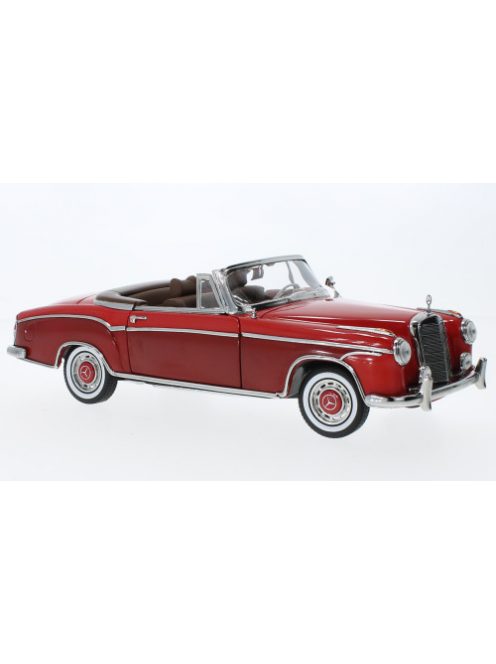 Sun Star - Mercedes 220 SE Cabriolet (W128), rot/dunkelrot, 1960, 1:18