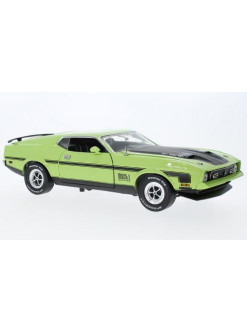 Sun Star - Ford Mustang Mach I, hellgrün/schwarz, 1971, 1:18