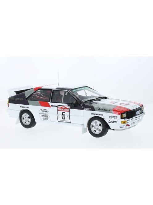 Sun Star - Audi quattro A2, Rallye WM, Rallye San Remo, 1983, #5, 1:18