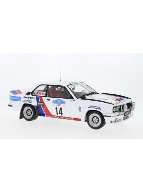 Sun Star - Opel Ascona B 400, Rallye WM, Rally Targa Florio, 1981, Hawk Racing Club, #14, 1:18