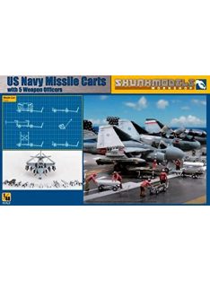 SKUNKMODEL Workshop - USN MISSILE CART + FIGURES